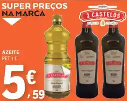 E.Leclerc Azeite 3 castelos pet promoção