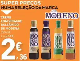 E.Leclerc Creme com vinagre balsamico de modena promoção