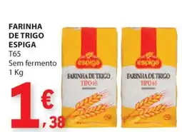 E.Leclerc Farinha de trigo espiga t65 promoção