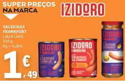 E.Leclerc Salsichas frankfurt izidoro promoção