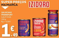 E.Leclerc Salsichas frankfurt izidoro promoção