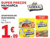 E.Leclerc Atum posta em óleo vegetal general promoção