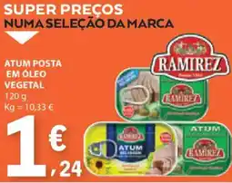 E.Leclerc Atum posta em óleo vegetal ramirez promoção