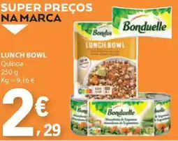 E.Leclerc Bonduelle lunch bowl quinoa promoção