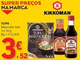 E.Leclerc Sopa kikkoman promoção