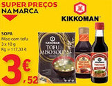 E.Leclerc Sopa kikkoman promoção