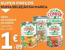E.Leclerc Grão de alqueva da horta compal promoção