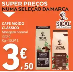 E.Leclerc Café moído clássico sical promoção