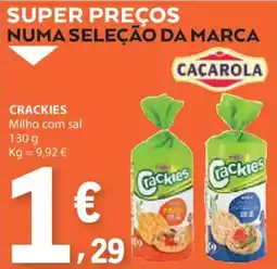 E.Leclerc Caçarola crackies milho com sal promoção