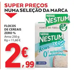 E.Leclerc Flocos de cereais zero % promoção