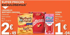 E.Leclerc Caramelos werther's original promoção