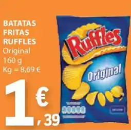 E.Leclerc Batatas fritas ruffles original promoção