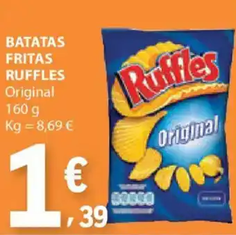 E.Leclerc Batatas fritas ruffles original promoção