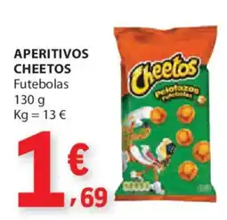 E.Leclerc Aperitivos cheetos futebolas promoção