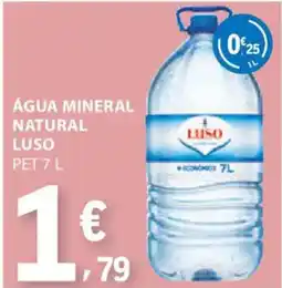 E.Leclerc Água mineral natural luso pet promoção