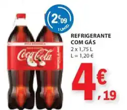 E.Leclerc Refrigerante com gás promoção