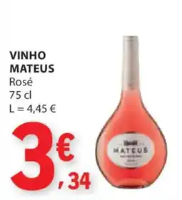E.Leclerc Vinho mateus rosé promoção