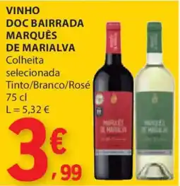 E.Leclerc Vinho doc bairrada marquês de marialva promoção