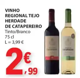 E.Leclerc Vinho regional tejo herdade de catapereiro promoção