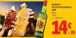 E.Leclerc Whisky scotch blended j&b promoção