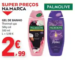E.Leclerc Gel de banho palmolive promoção
