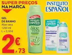 E.Leclerc Gel de banho instituto español promoção