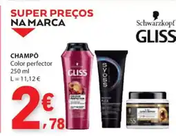 E.Leclerc Champô schwarzkopf gliss promoção