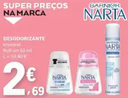 E.Leclerc Desodorizante garnier narta promoção