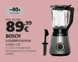 Radio Popular Bosch liquidificadora MMB61725 promoção