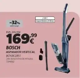 Radio Popular Bosch aspirador vertical BCH3K2851 promoção