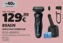Radio Popular Braun máquina barbear promoção