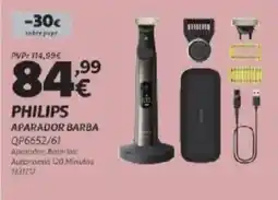 Radio Popular Philips aparador barba QP6652/61 promoção