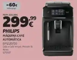 Radio Popular Philips máquina café automática promoção