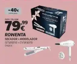 Radio Popular Rowenta secador modelador promoção