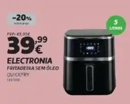 Radio Popular Electronia fritadeira sem óleo quickfry 1337919 promoção