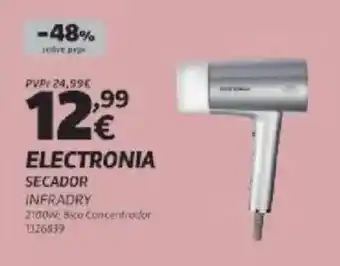 Electronia secador infradry