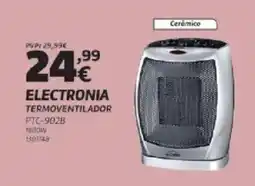 Radio Popular Electronia termoventilador PTC-902B promoção