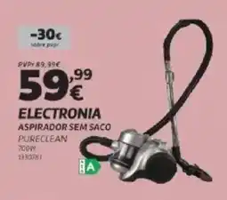 Radio Popular Electronia aspirador sem saco pureclean promoção