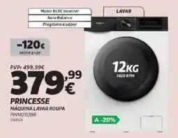 Radio Popular Princesse maquina lavar roupa promoção