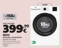 Radio Popular Beko máquina lavar roupa BM3WFT31041WB promoção