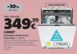 Radio Popular Candy maquina lavar louça encastre promoção