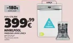 Radio Popular Whirlpool máquina lavar louça promoção
