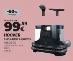 Radio Popular Hoover aspirador líquidos promoção
