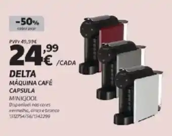 Radio Popular Delta máquina café capsula promoção