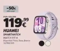 Radio Popular Huawei smartwatch watch fit 4 promoção