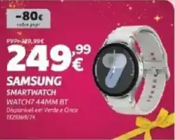Radio Popular Samsung smartwatch watch7 44mm bt promoção