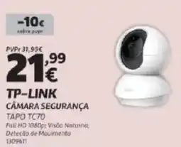 Radio Popular Tp-link câmara segurança tapo tc70 promoção