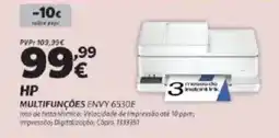 Radio Popular Hp multifunções envy 6530e promoção