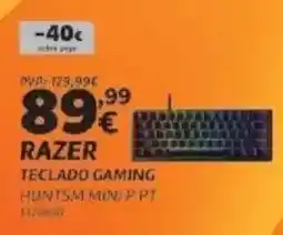 Radio Popular Razer Teclado gaming huntsm min/ppt promoção
