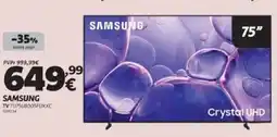 Radio Popular SAMSUNG TV TU75U8005FUXXC promoção